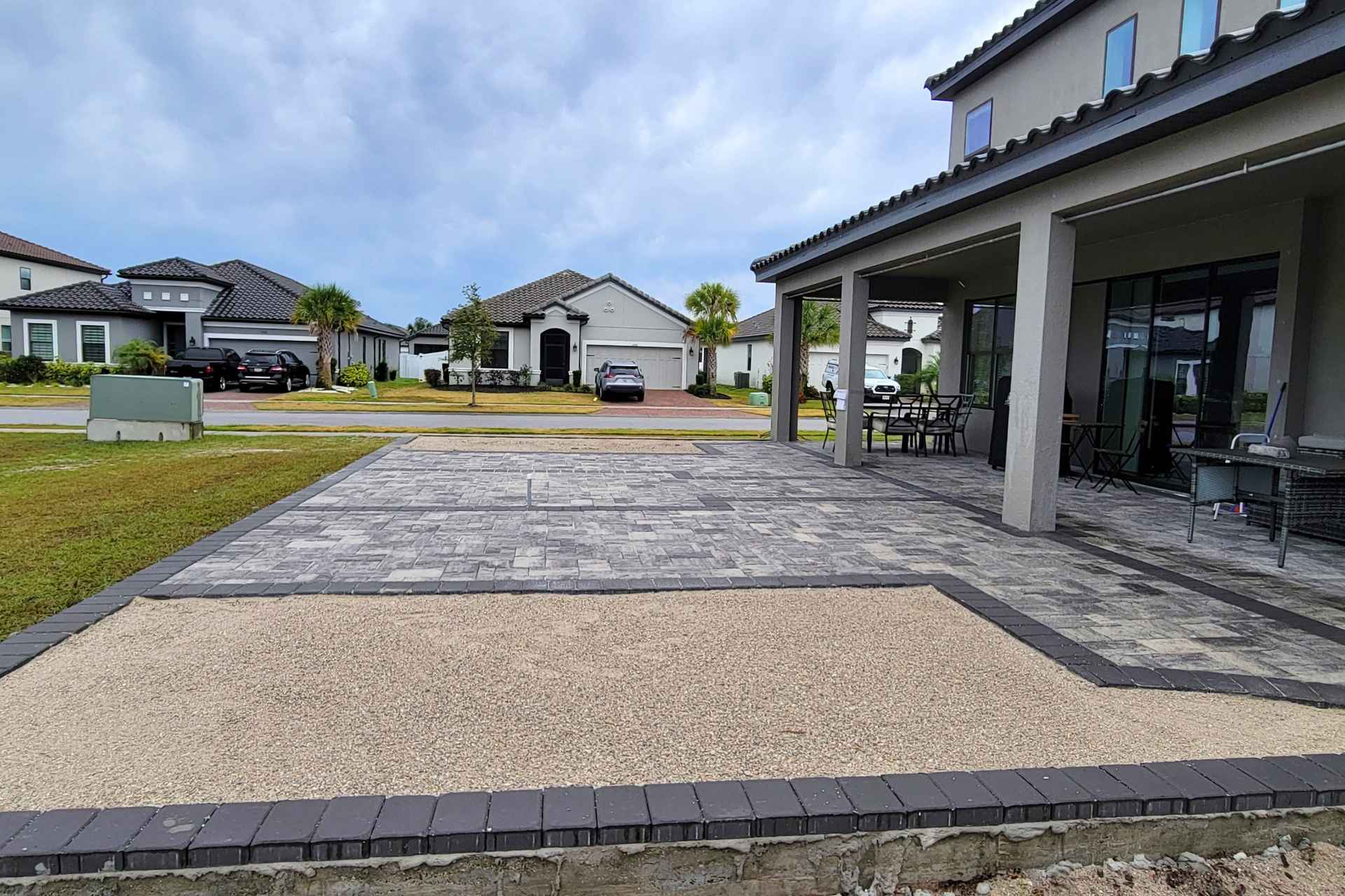 Pavers Installation for Patios, Walkways & Driveways - Spider Screen Services